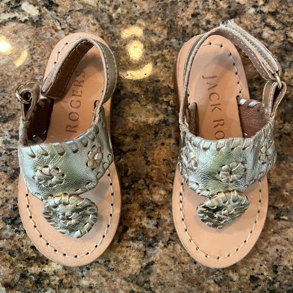 platinum jack rogers sandals for baby